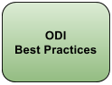 get ODI Best Practices